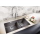 Zlewozmywak antracyt BLANCO SUBLINE 480/320-U. 85x46 (bez korka aut.)