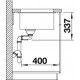 Zlewozmywak antracyt BLANCO SUBLINE 480/320-U. 85x46 (bez korka aut.)