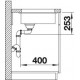 Zlewozmywak antracyt BLANCO SUBLINE 160-U. 19x46