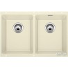 Zlewozmywak jaśmin BLANCO SUBLINE 350/350-U. 75x46 (bez korka aut.)