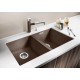 Zlewozmywak jaśmin BLANCO SUBLINE 350/350-U. 75x46 (bez korka aut.)