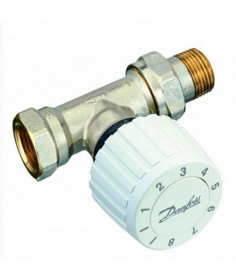 DANFOSS Zestaw RTL do ogrzewania podlogowego prosty 003L1080