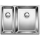 Zlewozmywak stalowy BLANCO ANDANO 340/180-IF , 58x44 (bez korka aut.) P