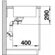 Zlewozmywak stalowy BLANCO ANDANO 340/180-IF , 58x44 (bez korka aut.) P