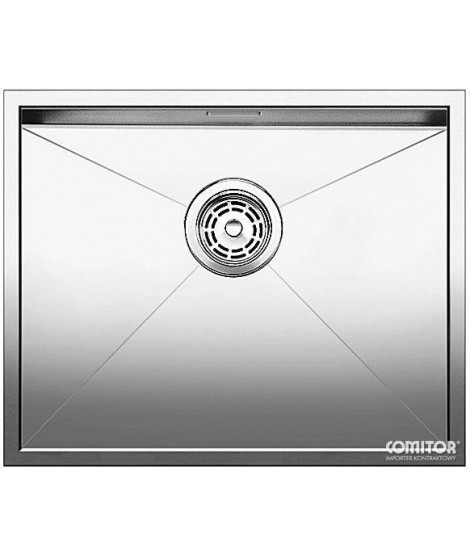 Zlewozmywak stalowy BLANCO ZEROX 500-U, 54x44 (bez korka aut.)