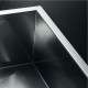 Zlewozmywak stalowy BLANCO ZEROX 500-U, 54x44 (bez korka aut.)