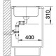 Zlewozmywak stalowy BLANCO MULTI/2, 100x49