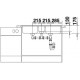 Zlewozmywak stalowy BLANCO MULTI/2, 100x49