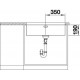 Zlewozmywak stalowy BLANCO ANDANO 700-U, 74x44