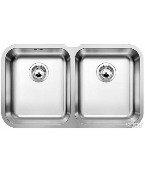 Zlewozmywak stalowy BLANCO SUPRA 340/340-U, 76x45 (bez korka aut.)