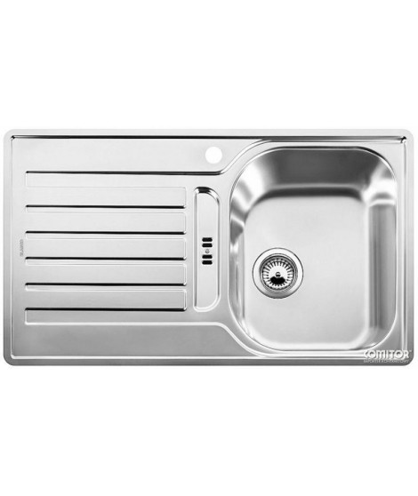 Zlewozmywak stalowy szczotkowany BLANCO LANTOS 45 S, 86x50 (bez korka aut.)