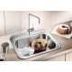 Zlewozmywak stalowy BLANCO DANA, 57x50