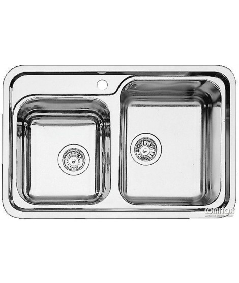 Zlewozmywak stalowy BLANCO CLASSIC 8-IF, 77x50 (bez korka aut.)