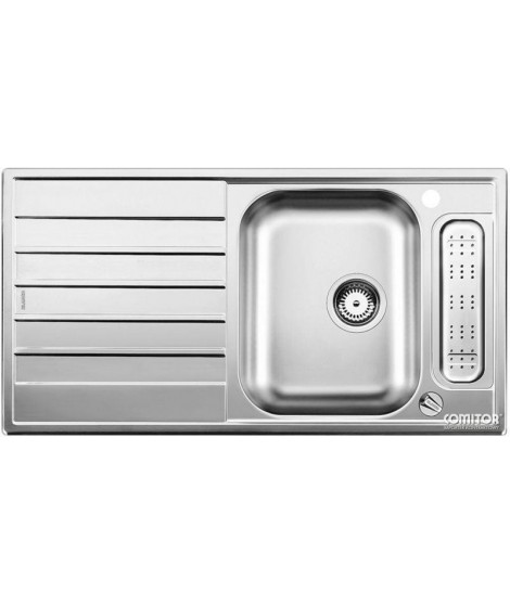 Zlewozmywak stalowy szczotkowany BLANCO LIVIT 5 S Centric, 95x50