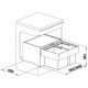 Pojemnik uniwersalny BLANCO SELECT 60/2