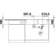 Zlewozmywak stalowy BLANCO MEDIAN 9-IF, 86x50 P