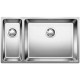 Zlewozmywak stalowy BLANCO ANDANO 500/180-U , 75x44 (bez korka aut.) P