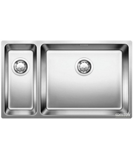 Zlewozmywak stalowy BLANCO ANDANO 500/180-U , 75x44 (bez korka aut.) P