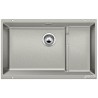 Zlewozmywak perłowoszary BLANCO SUBLINE 700-U Level. 73x46 (bez korka aut.)