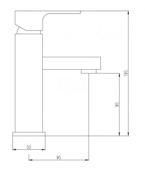 Bateria umywalkowa NEO QUADRATO