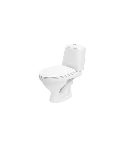 WC kompakt CERSANIT EKO odpływ poziomy + deska polipropylen