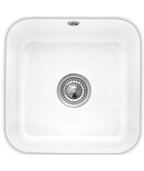 Zlewozmywak ceramiczny biały VILLEROY & BOCH CISTERNA 50 44x44 670301R1 (White Alpin)