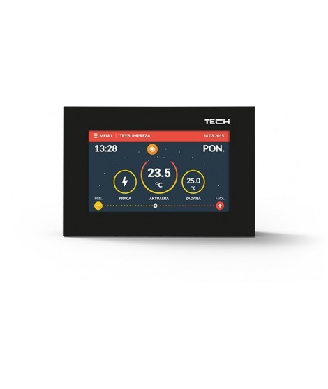 Regulator pokojowy ST-283 TECH dwustanowy czarny