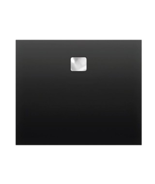 Brodzik kwadratowy RIHO Basel 100x100x4.5 cm 430 czarny mat
