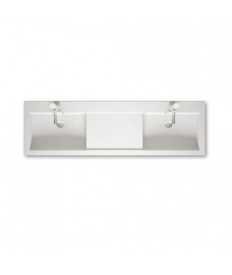 Umywalka Andora 160x48x8cm RIHO marmur syntetyczny