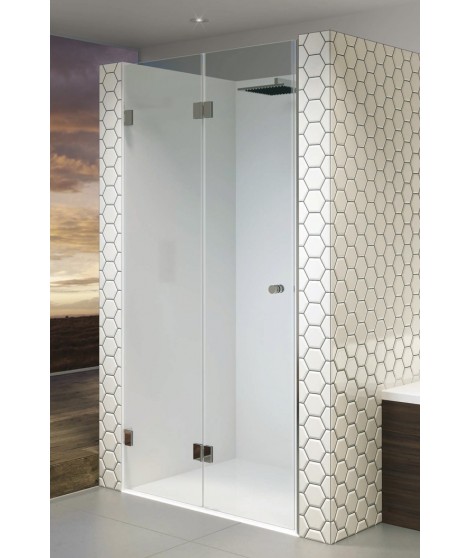 Drzwi prysznicowe 90 RIHO S105 Scandic szkło przezroczyste