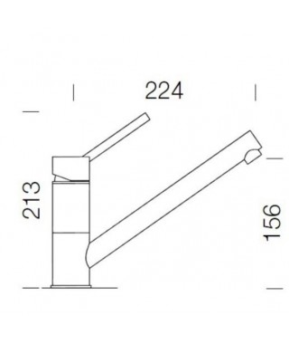 Bateria zlewozmywakowa SCHOCK SC 50.120 rouge