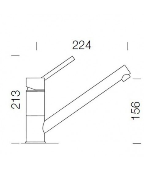 Bateria zlewozmywakowa SCHOCK SC 50.120 rouge