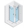 Drzwi prysznicowe 100 RIHO Nautic N209 lewe. szkło przezroczyste
