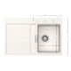 Zlewozmywak polaris SCHOCK HORIZONT D-100 .78x50