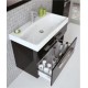 Umywalka ceramiczna 80 cm ELITA Luna 80 z otworem pod baterię i przelewem