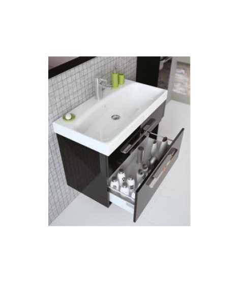 Umywalka ceramiczna 80 cm ELITA Luna 80 z otworem pod baterię i przelewem