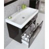 Umywalka ceramiczna 80 cm ELITA Luna 80 z otworem pod baterię i przelewem
