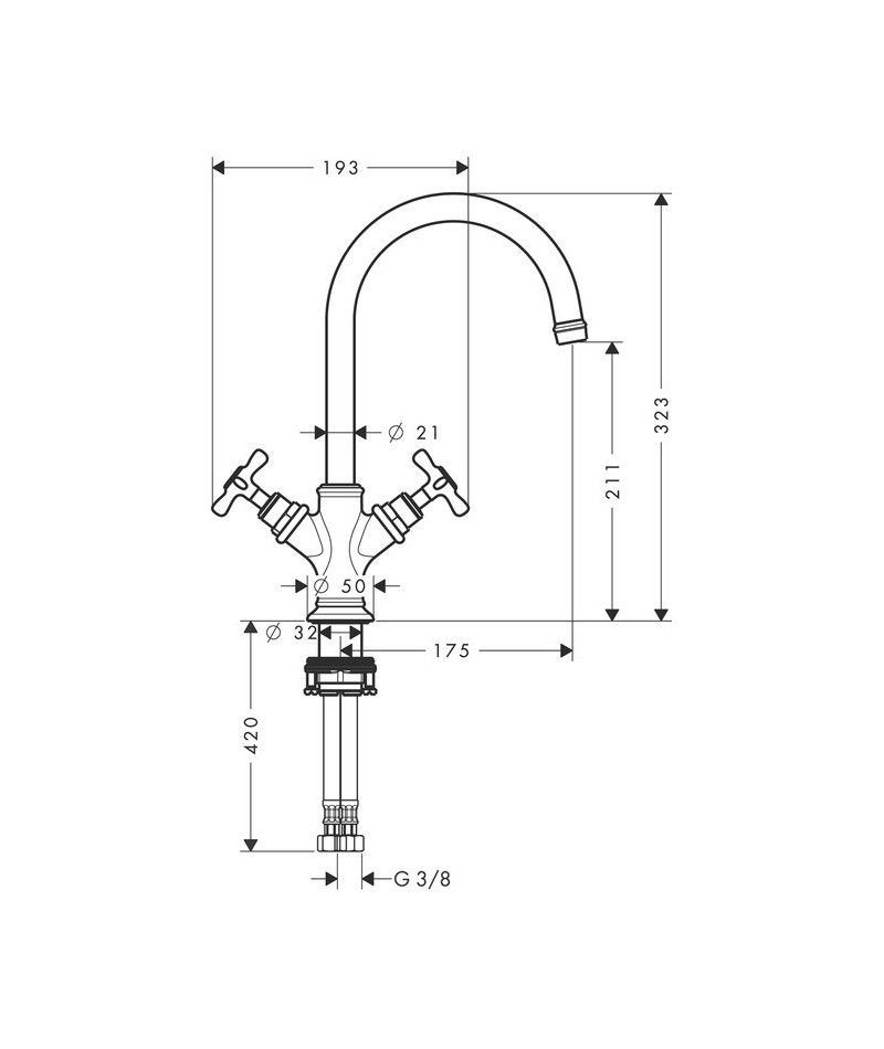 Bateria Umywalkowa Axor Montreux Uchwytowa Chrom Id Wodtech