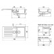 Zlewozmywak magnolia SCHOCK SIGNUS D-150. 100x50