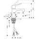 Bateria umywalkowa AXOR CITTERIO M jednouchwytowa DN15 chrom
