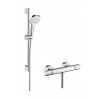 Komplet prysznicowy HANSGROHE Croma Select E Vario/Ecostat Combi 0,65m biały/chrom