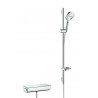 Zestaw prysznicowy HANSGROHE Ecostat Select E 120 Combi 0,90m biały/chrom