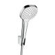Słuchawka prysznicowa HANSGROHE Croma Select E Vario/Porter's 1,6m biały/chrom