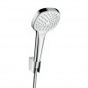 Słuchawka prysznicowa HANSGROHE Croma Select E Vario/Porter's 1,6m biały/chrom