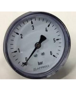 Manometr RF80 0-6b 1/2" rad AFRISO