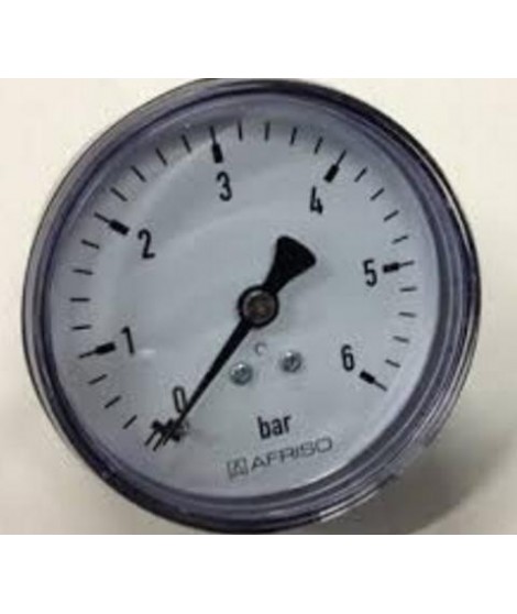 Manometr RF80 0-6b 1/2" rad AFRISO