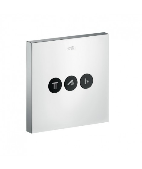 Zawór odcinający AXOR SHOWERSELECT Square do 3 odbiorników chrom