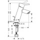 Bateria umywalkowa HANSGROHE Talis jednouchwytowa 80 CoolStart DN15 chrom