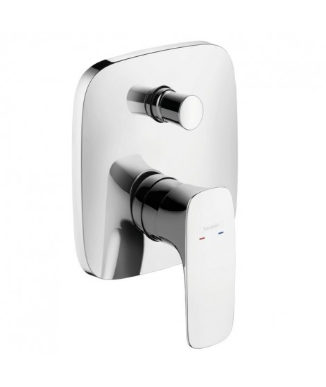 Bateria wannowa HANSGROHE PuraVida jednouchwytowa podtynkowa chrom