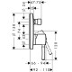 Bateria kuchenna HANSGROHE Talis Classic jednouchwytowa podtynkowa chrom